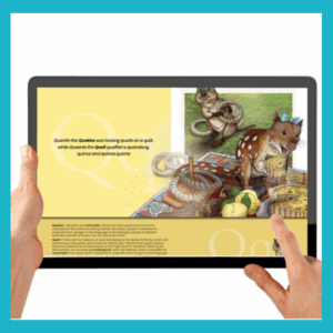 An Antechinus in the Attic A-Z of endangered, rare & iconic Australian wildlife, written by Viarnne Mischon, illustrations by Myke Mollard, foreword by Dr Jane Goodall – E-BOOK (for special launch price please purchase via Google Play Books link in the description)